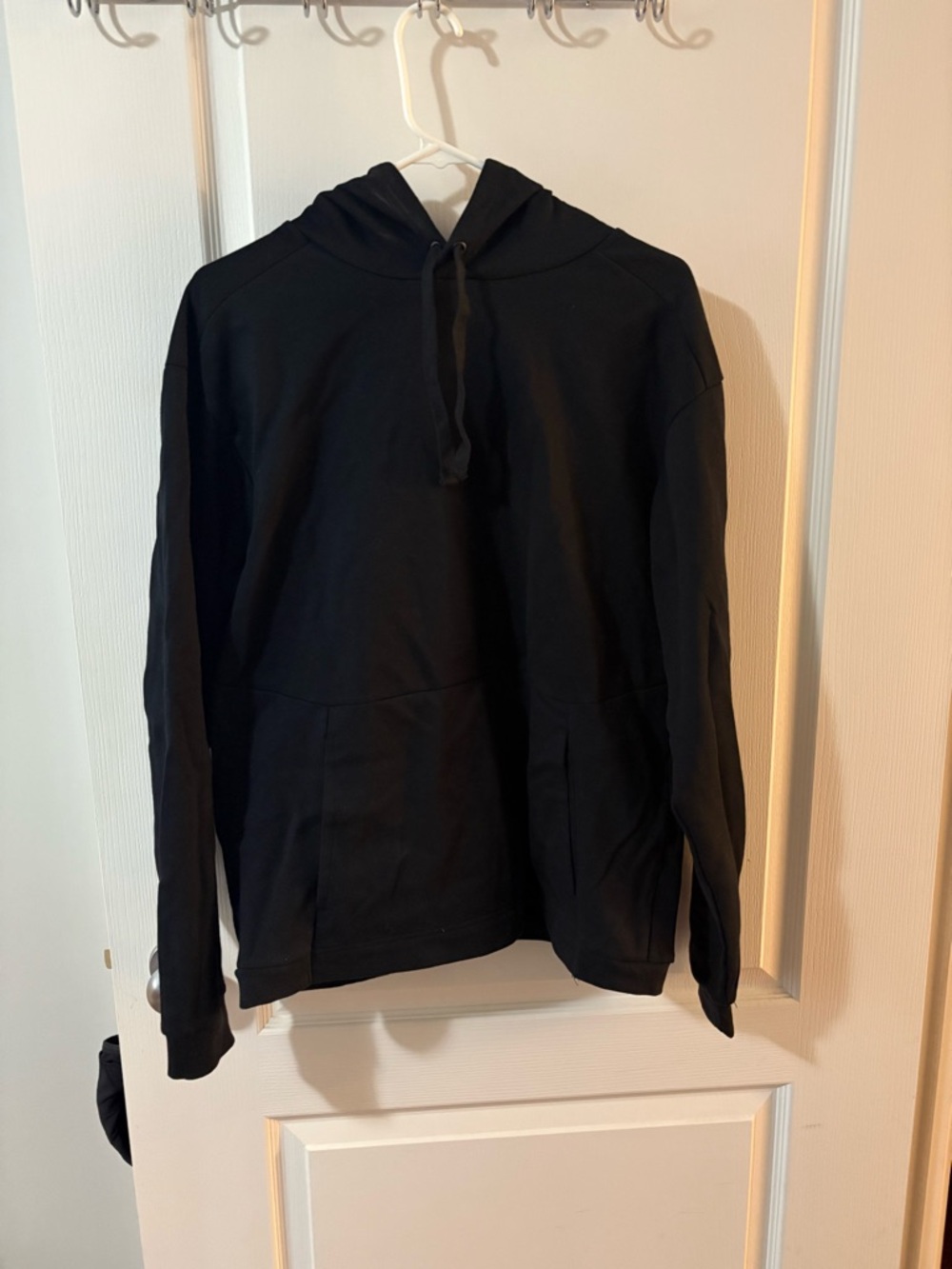 Joe Fresh Active Black Pullover Hoodie Size Medium